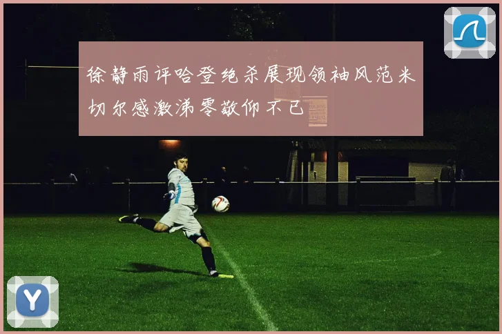徐静雨评哈登绝杀展现领袖风范米切尔感激涕零敬仰不已